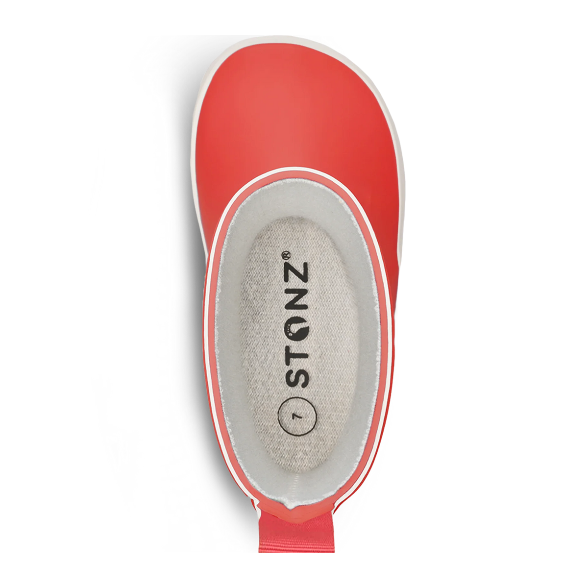 Stonz Toddler & Kid Waterproof Retro Rain Boots - Lollipop Top View
