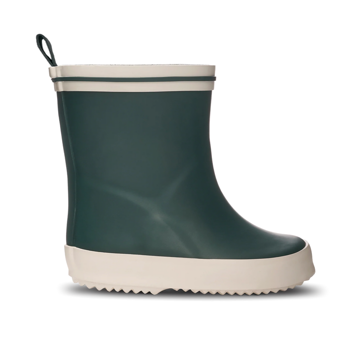 Stonz Toddler & Kid Waterproof Retro Rain Boots - Rainforest Side View