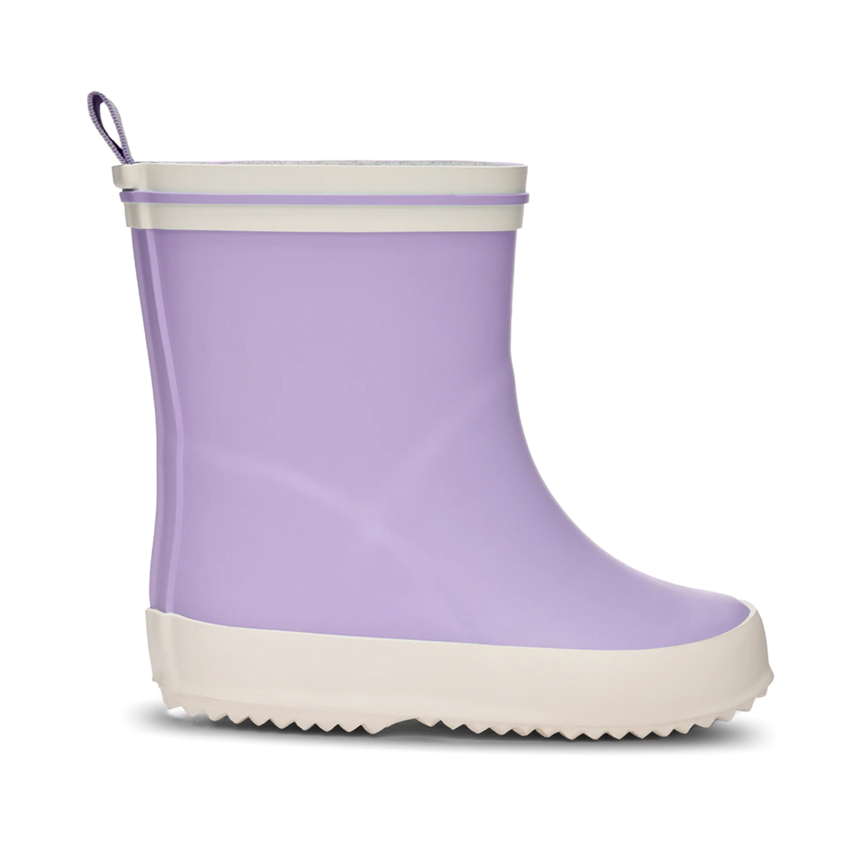 Stonz Toddler & Kid Waterproof Retro Rain Boots - Lilac Side View