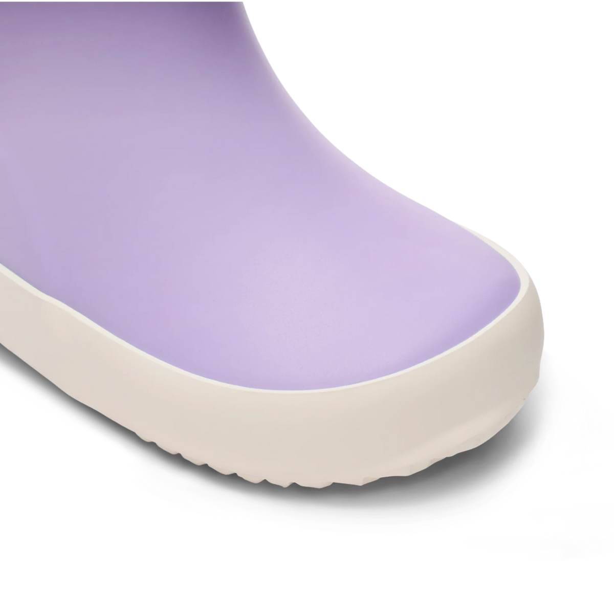 Stonz Toddler & Kid Waterproof Retro Rain Boots - Lilac Toe Detail