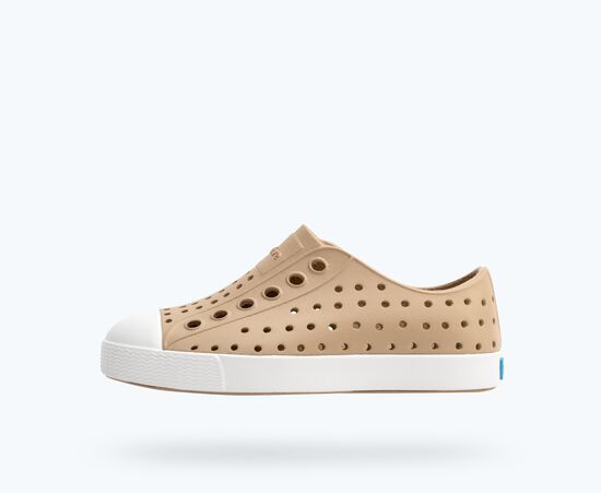 Native Shoes Jefferson Child Shoe - Flax Tan / Shell White