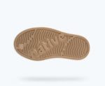 Native Shoes Jefferson Child Shoe - Flax Tan / Shell White - Sole View
