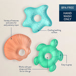 Itzy Ritzy Cutie Coolers Features & BPA free