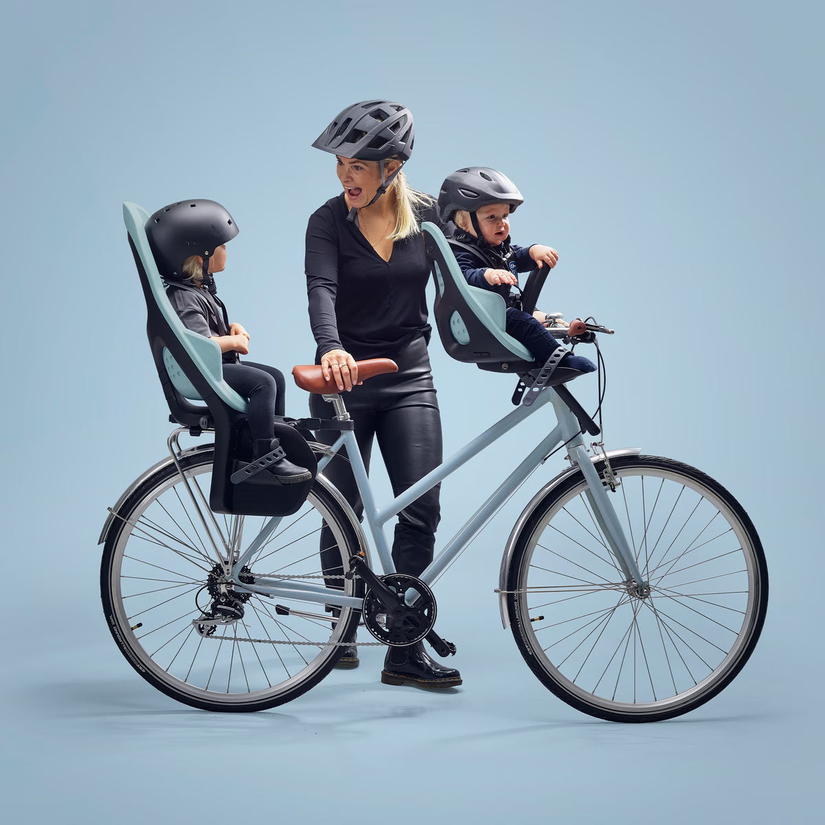 Thule Yepp 2 Maxi Rack Mounted Child Bike Seat - Lifestyle 4