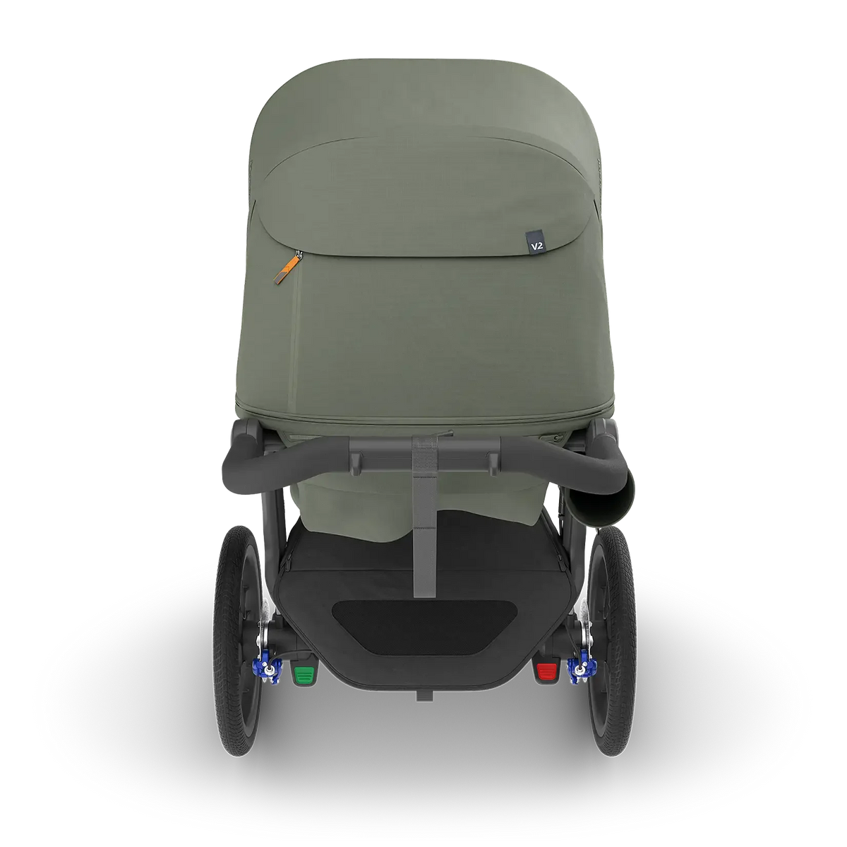 UPPAbaby Ridge V2 Stroller - Evelyn Top View Behind
