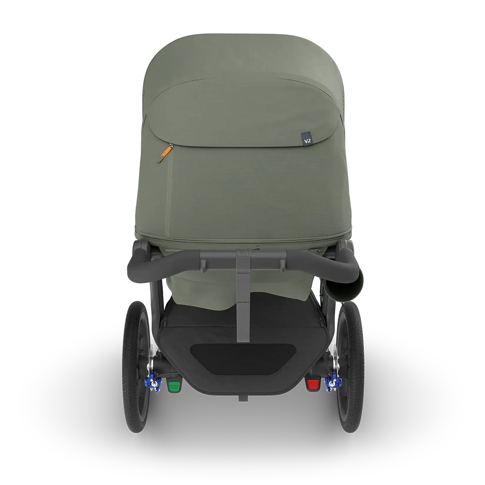 UPPAbaby Ridge V2 Stroller - Evelyn Top View Behind