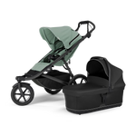 Mist Green/Black Bassinet - Thule Urban Glide 3 Stroller 2-in-1 Bundle