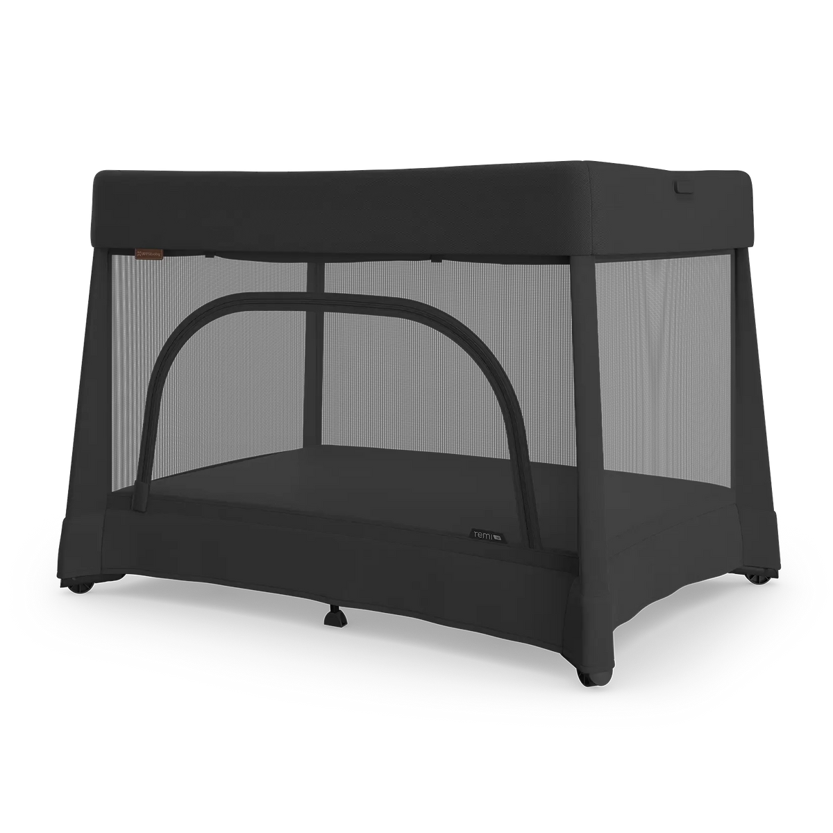 UPPAbaby Remi V2 Playard - Mason (Black Soft Knit) - In Playard Mode
