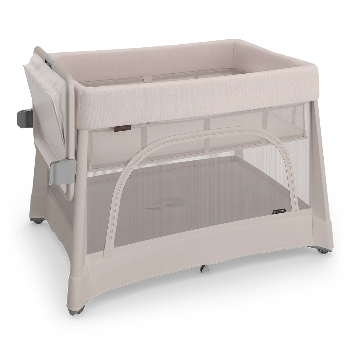 UPPAbaby Remi V2 Playard - Townsend With Bassinet & Folded Change Table