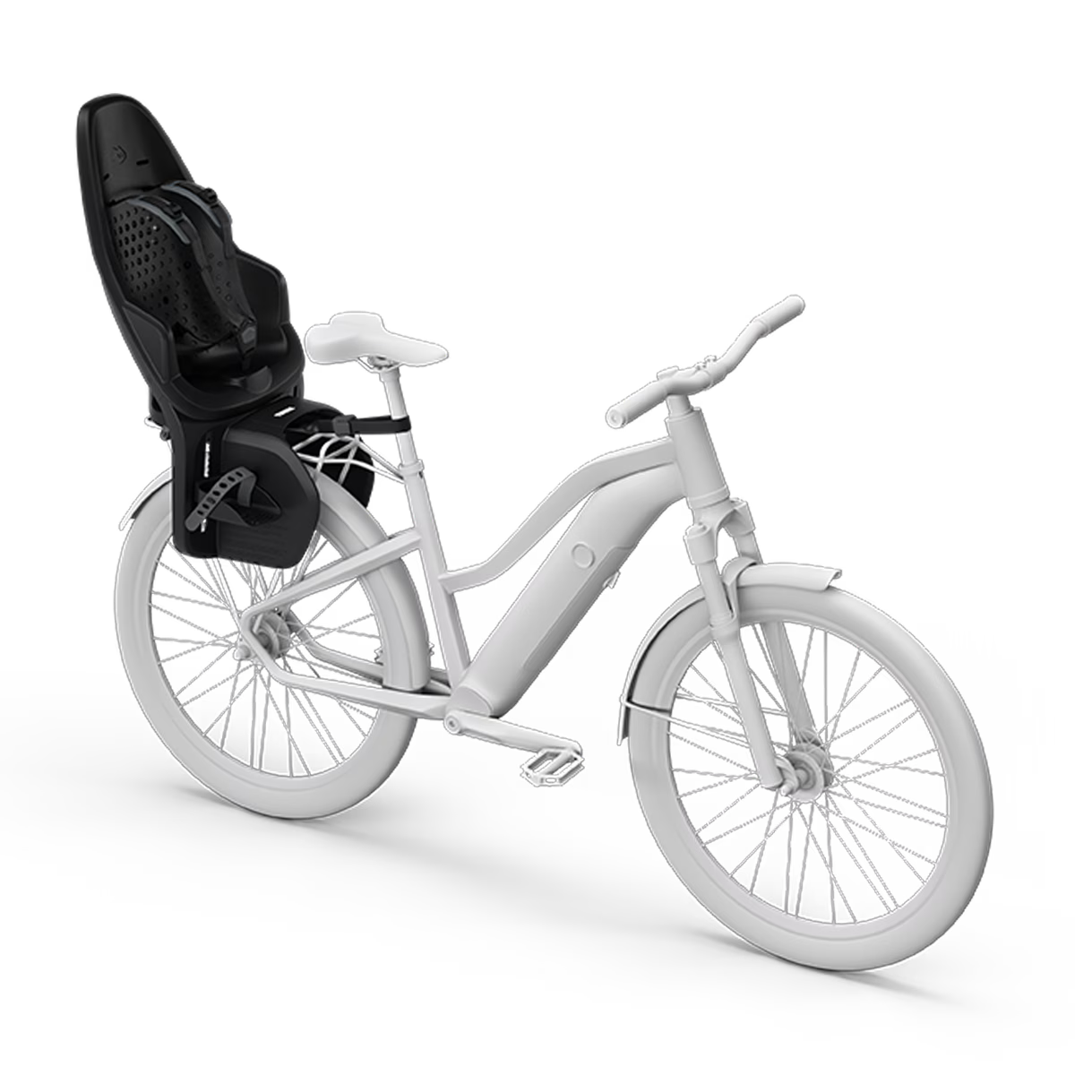 Thule Yepp 2 Maxi Rack Mounted Child Bike Seat - Lifestyle 5