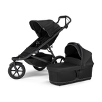 Black/Black Bassinet - Thule Urban Glide 3 Stroller 2-in-1 Bundle