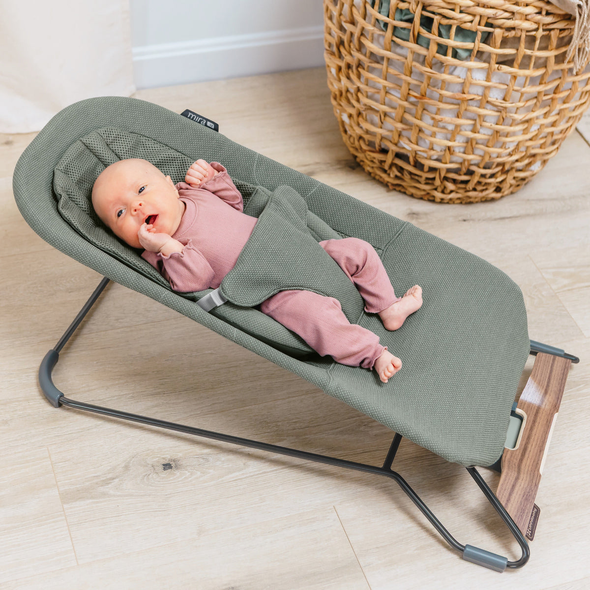 UPPAbaby Mira V2 3-in-1 Bouncer - Maddie - Lifestyle 1