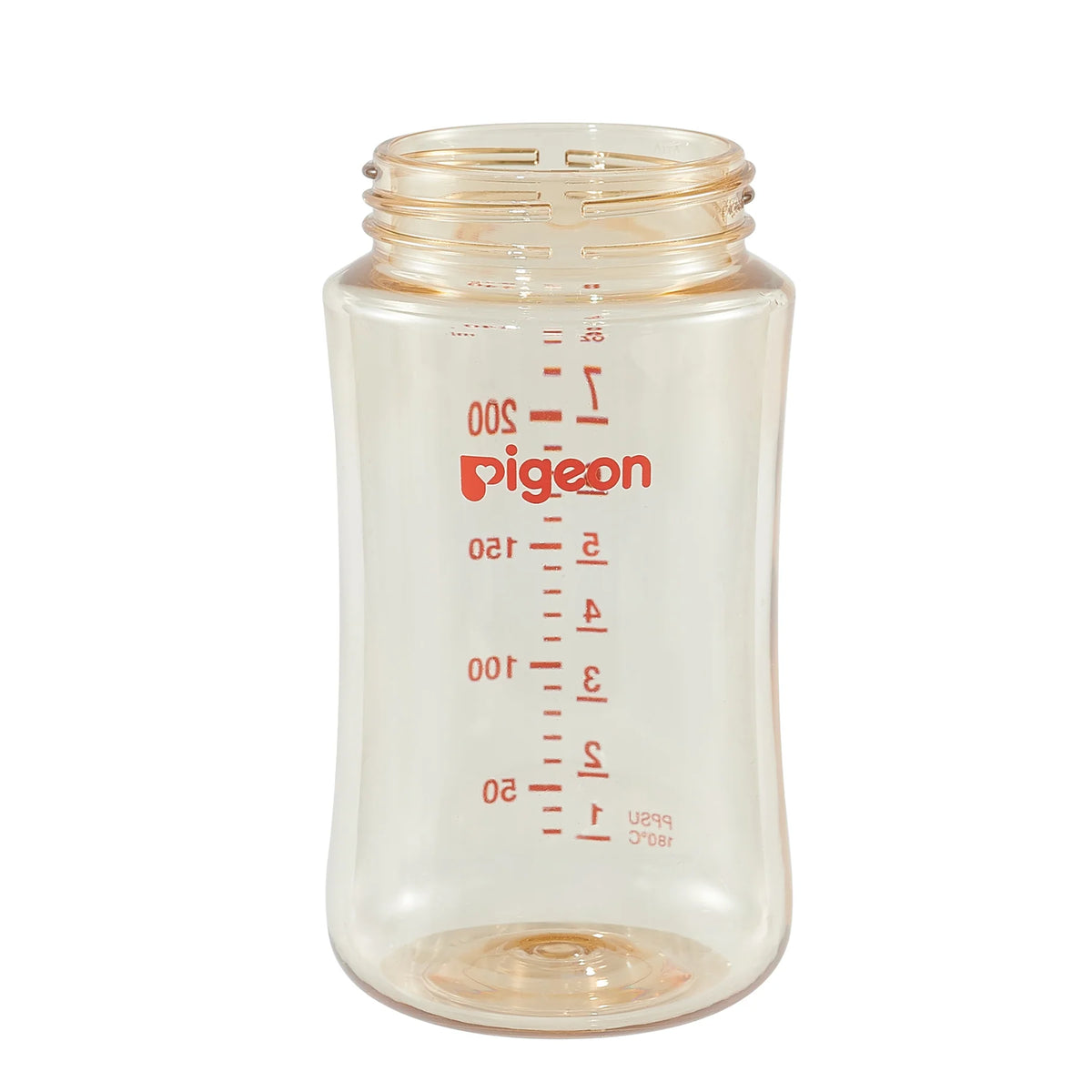 Wide Neck/Easy Cleaning - Pigeon PPSU Bottle - 8oz with M/3M+ Nipple/Stage 3