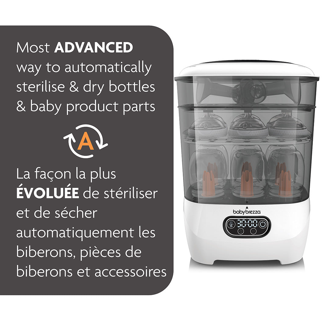 Baby Brezza One Step Sterilizer Dryer Advanced - Automatically Sterilize & Dry Baby Product Parts