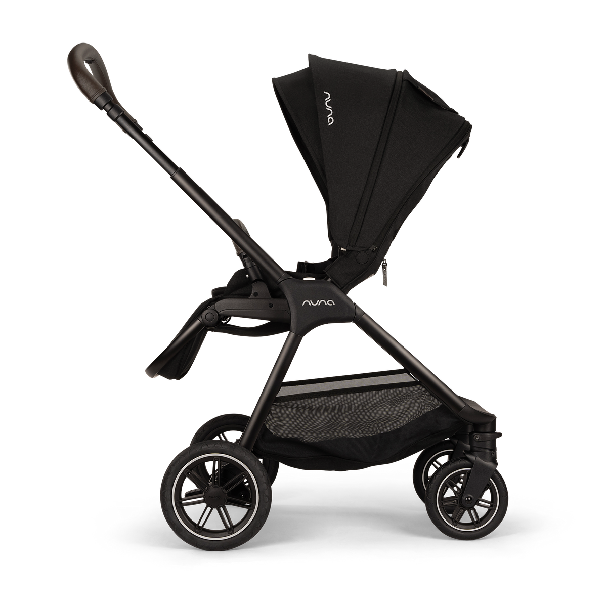 Nuna TRIV Next Stroller - Caviar Side