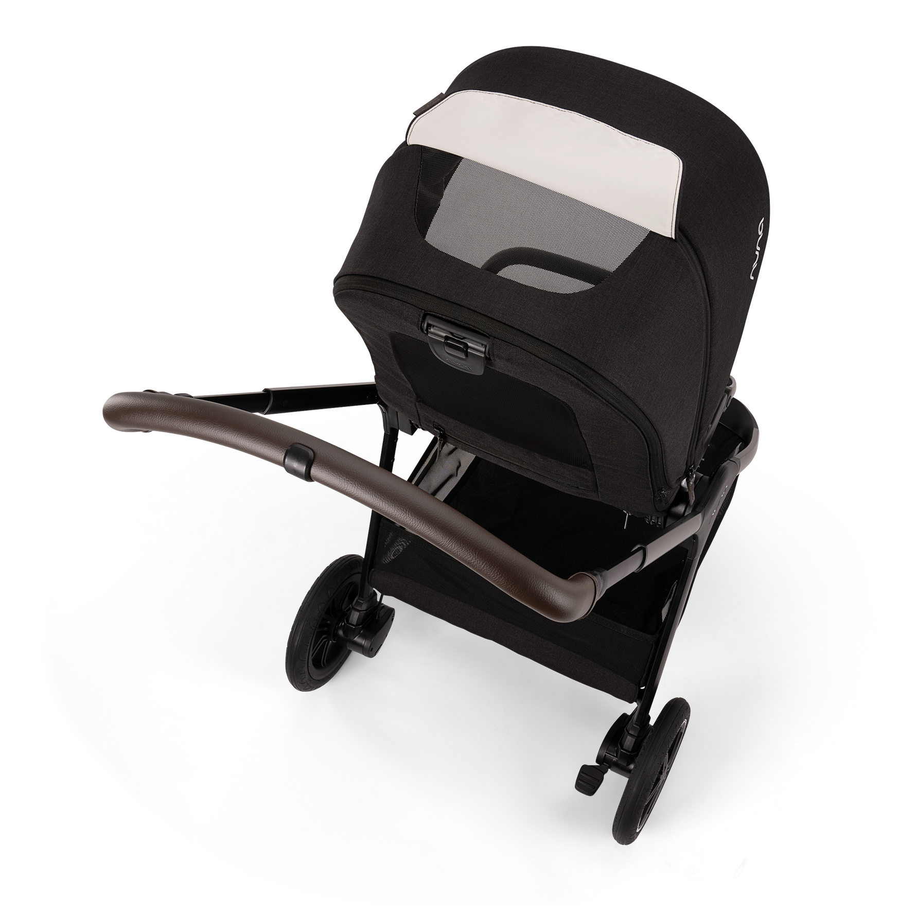 Nuna TRIV Next Stroller - Caviar Peek-a-Boo