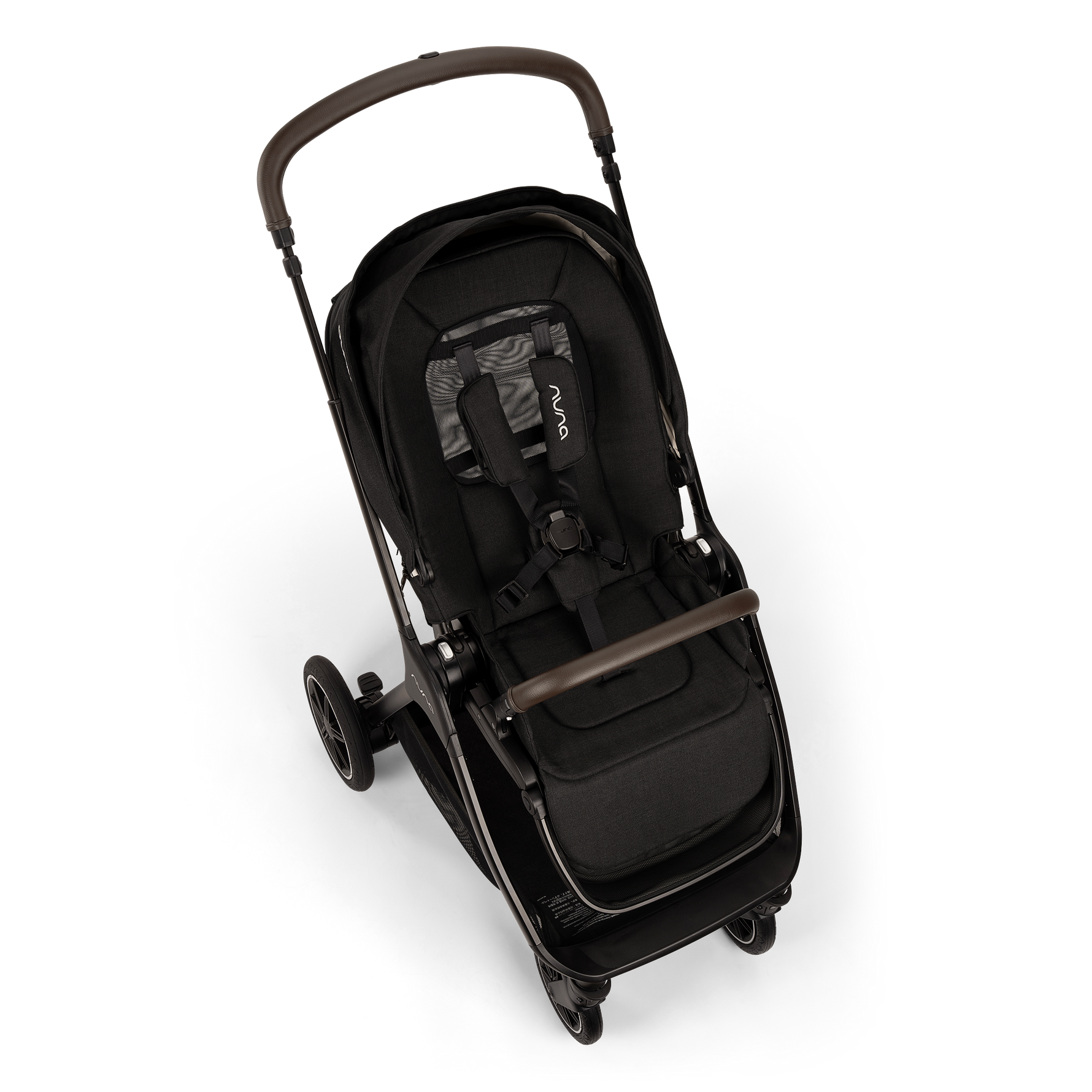 Nuna TRIV Next Stroller - Caviar Top View