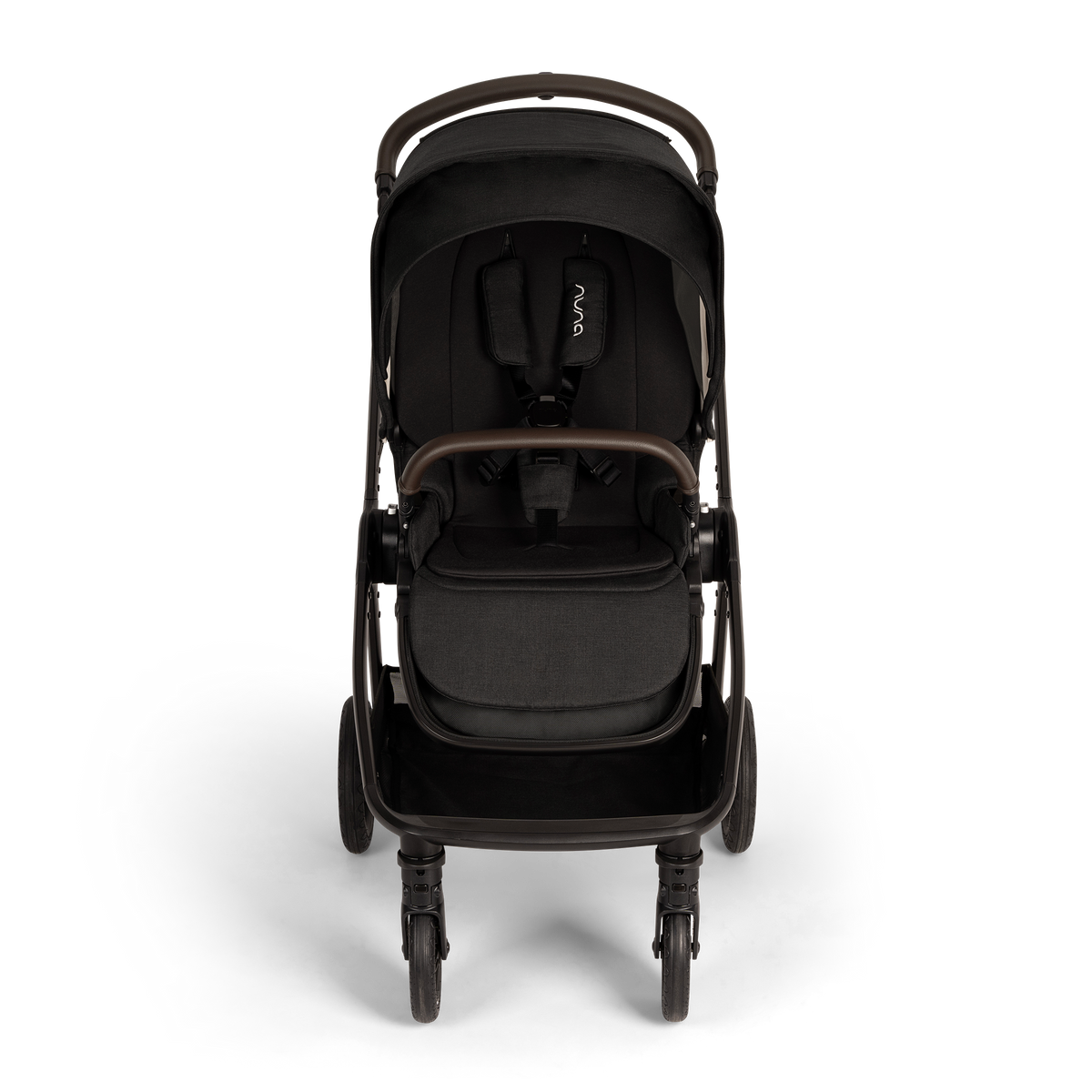 Nuna TRIV Next Stroller - Caviar Front
