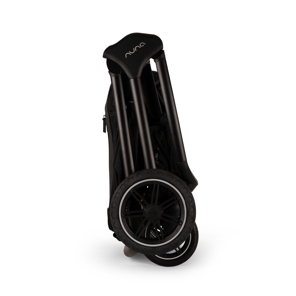 Nuna TRIV Next Stroller - Caviar Folded