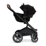 Nuna PIPA urbn Infant Car Seat Caviar - View on Stroller