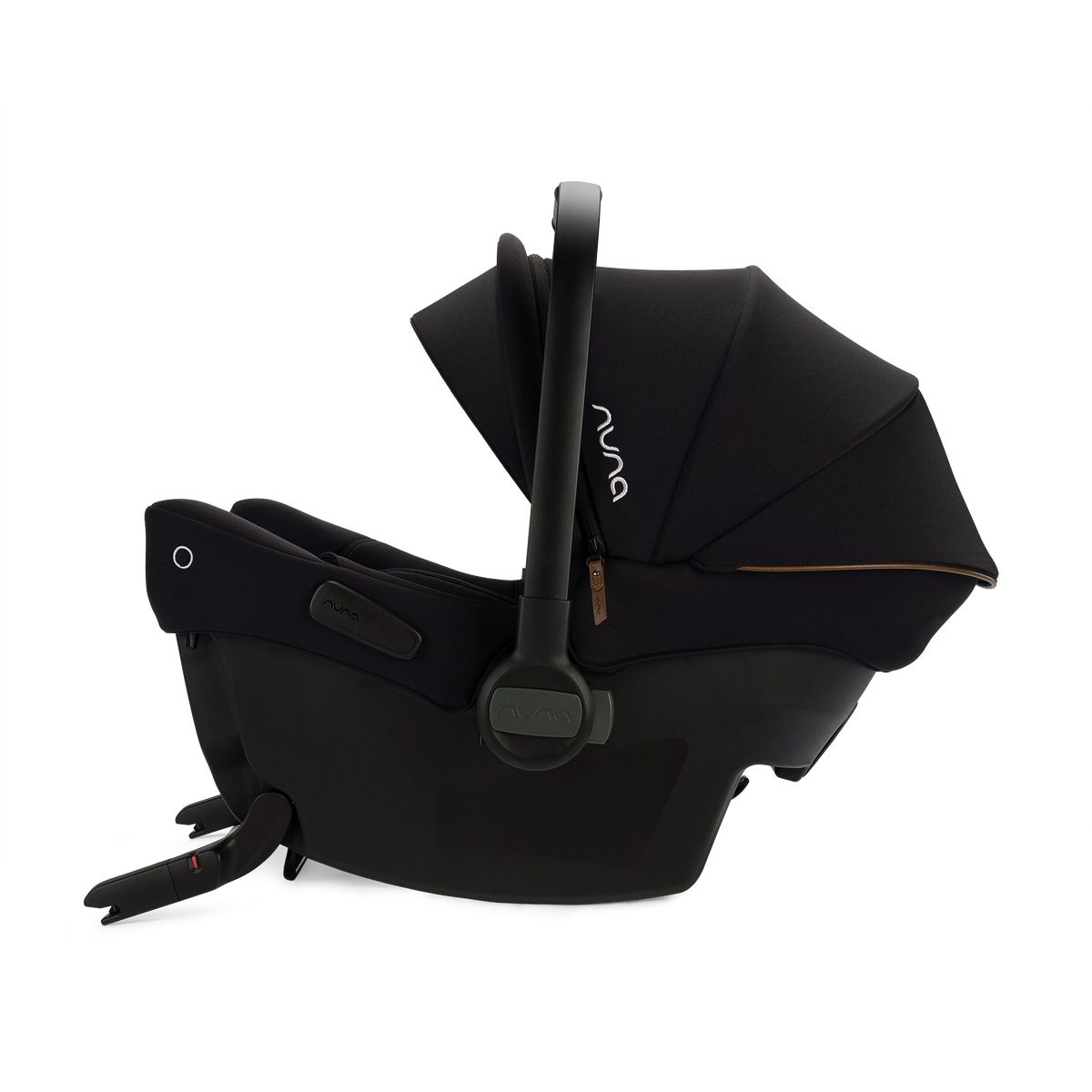 Nuna PIPA urbn Infant Car Seat  Caviar - Side View