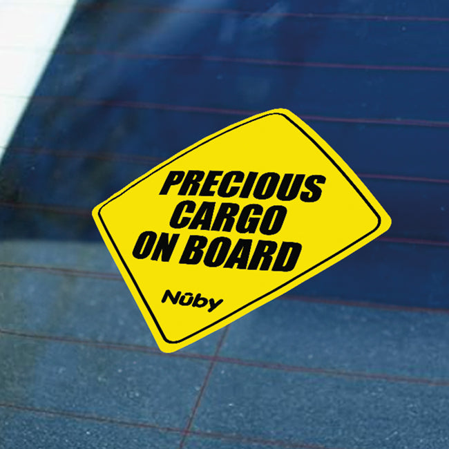 Nuby Baby Travel Pack 4 PC Set Precious Cargo On Board Sign