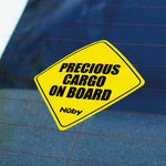 Nuby Baby Travel Pack 4 PC Set Precious Cargo On Board Sign