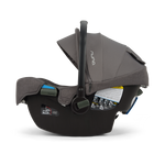 Nuna PIPA Infant Car Seat - Pewter Side Profile View without Base