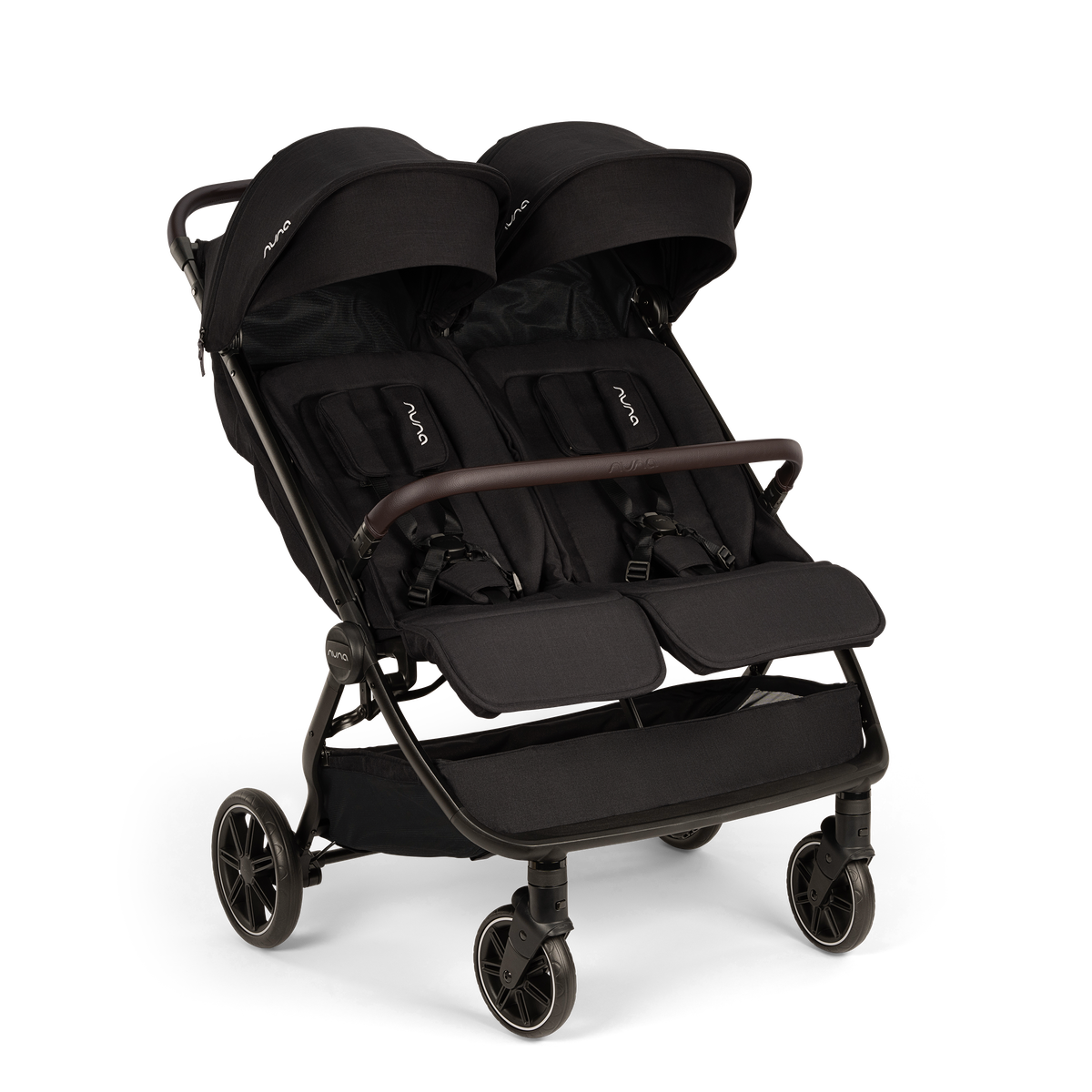 Nuna TRVL DUBL Stroller - Caviar