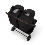 Caviar Nuna TRVL DUBL Stroller -  Ventilated Canopy View