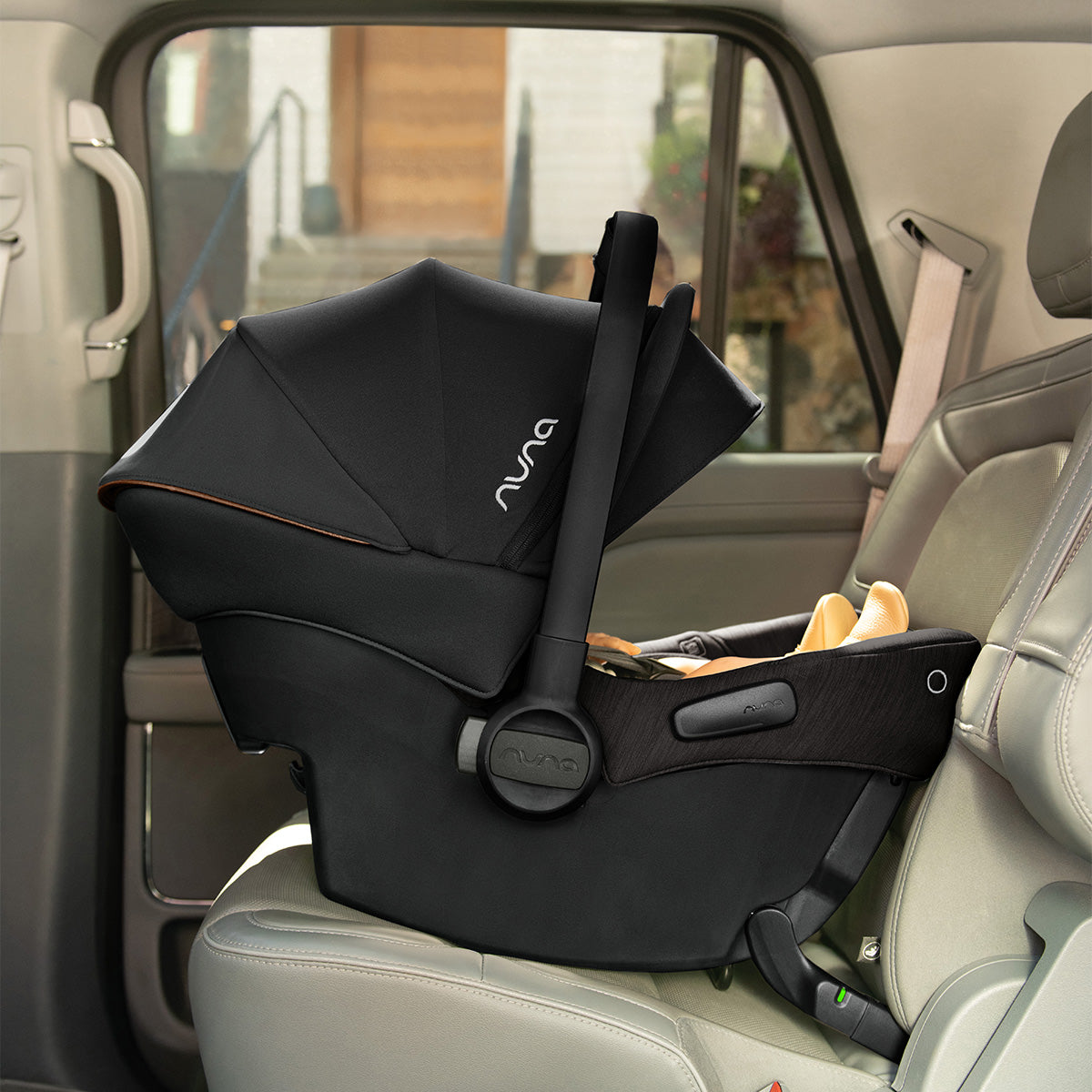 Nuna PIPA Urbn Infant Car Seat - Lifestyle Installed in Vehicle