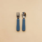 Indigo - Minika Toddler Fork & Spoon Cutlery Set
