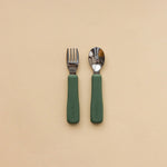 Leaf - Minika Toddler Fork & Spoon Cutlery Set