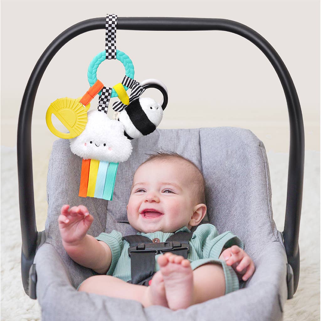 High Contrast - Itzy Ritzy Bitzy Busy Ring™ Teething Activity Toy - Lifestyle