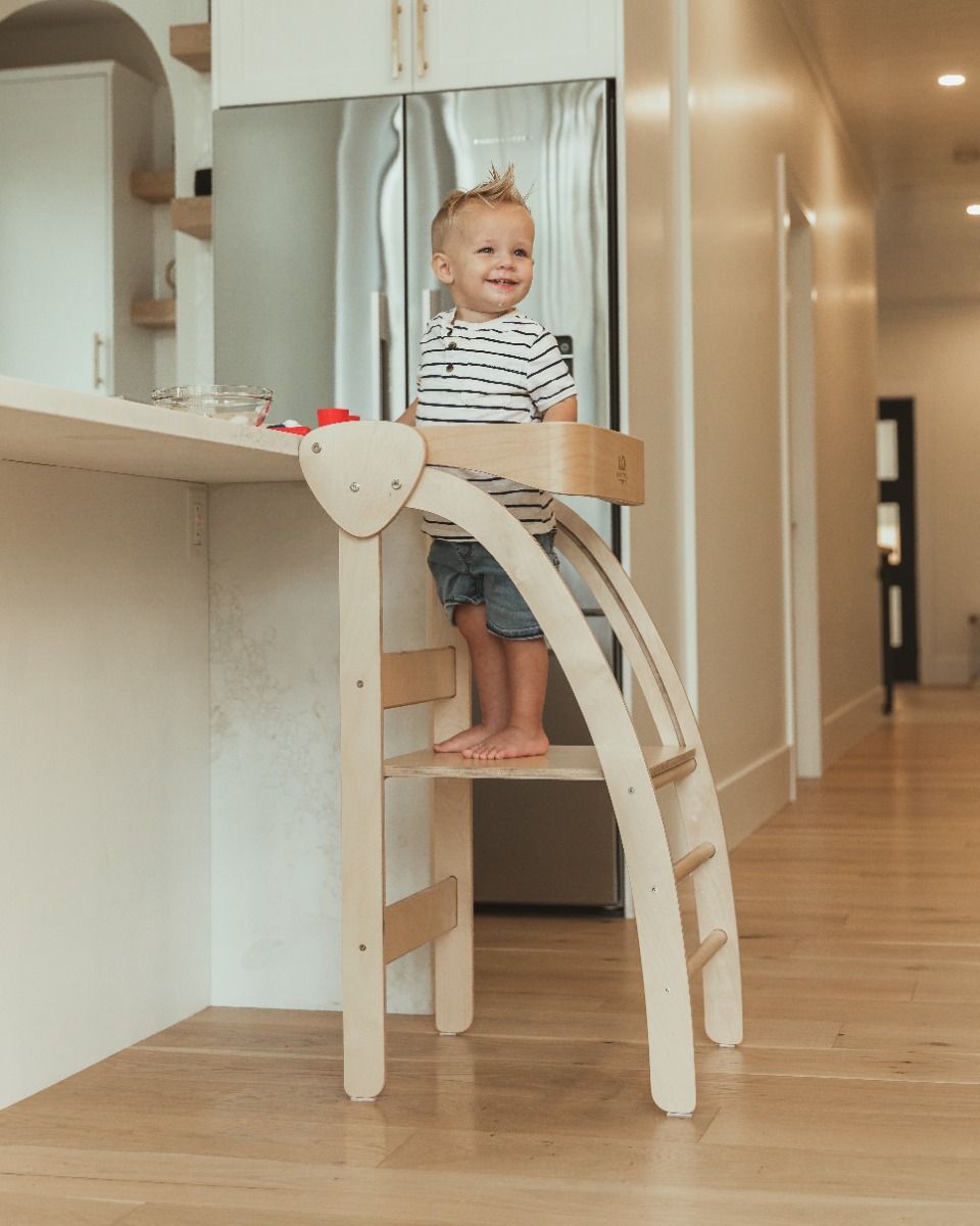 Kinderfeets Pikler Observation Tower Natural Lifestyle 3
