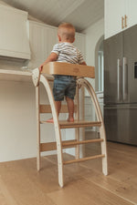 Kinderfeets Pikler Observation Tower Natural Lifestyle 1