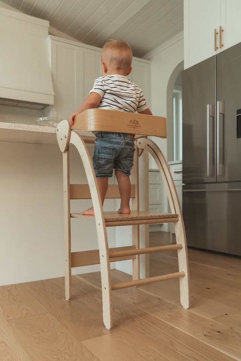 Kinderfeets Pikler Observation Tower Natural Lifestyle 1