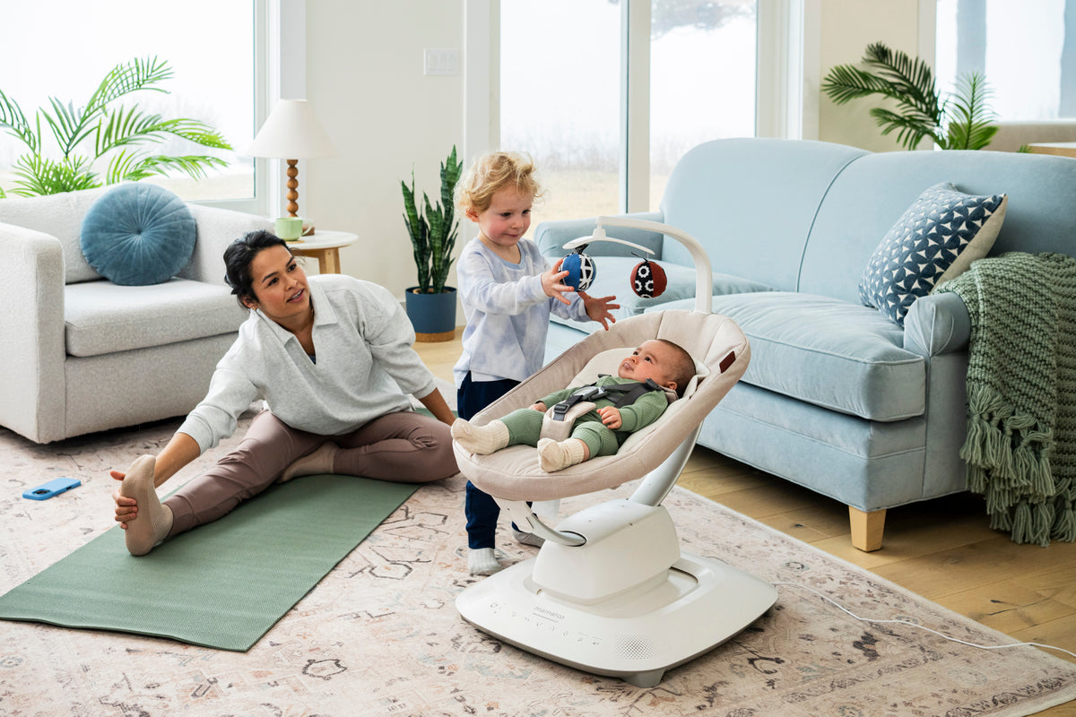 Charlie - UPPAbaby Mamaroo Smart Swing