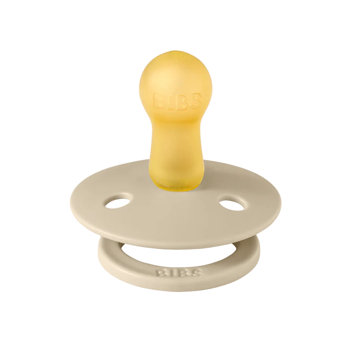 Vanilla - BIBS Pacifier Multicolour Combo 2 Pack Dark Oak and Vanilla