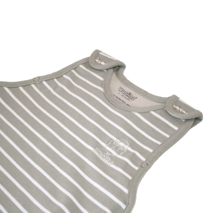 Woolino 4 Season Ultimate Merino Wool Baby Sleep Bag - Earth Detail