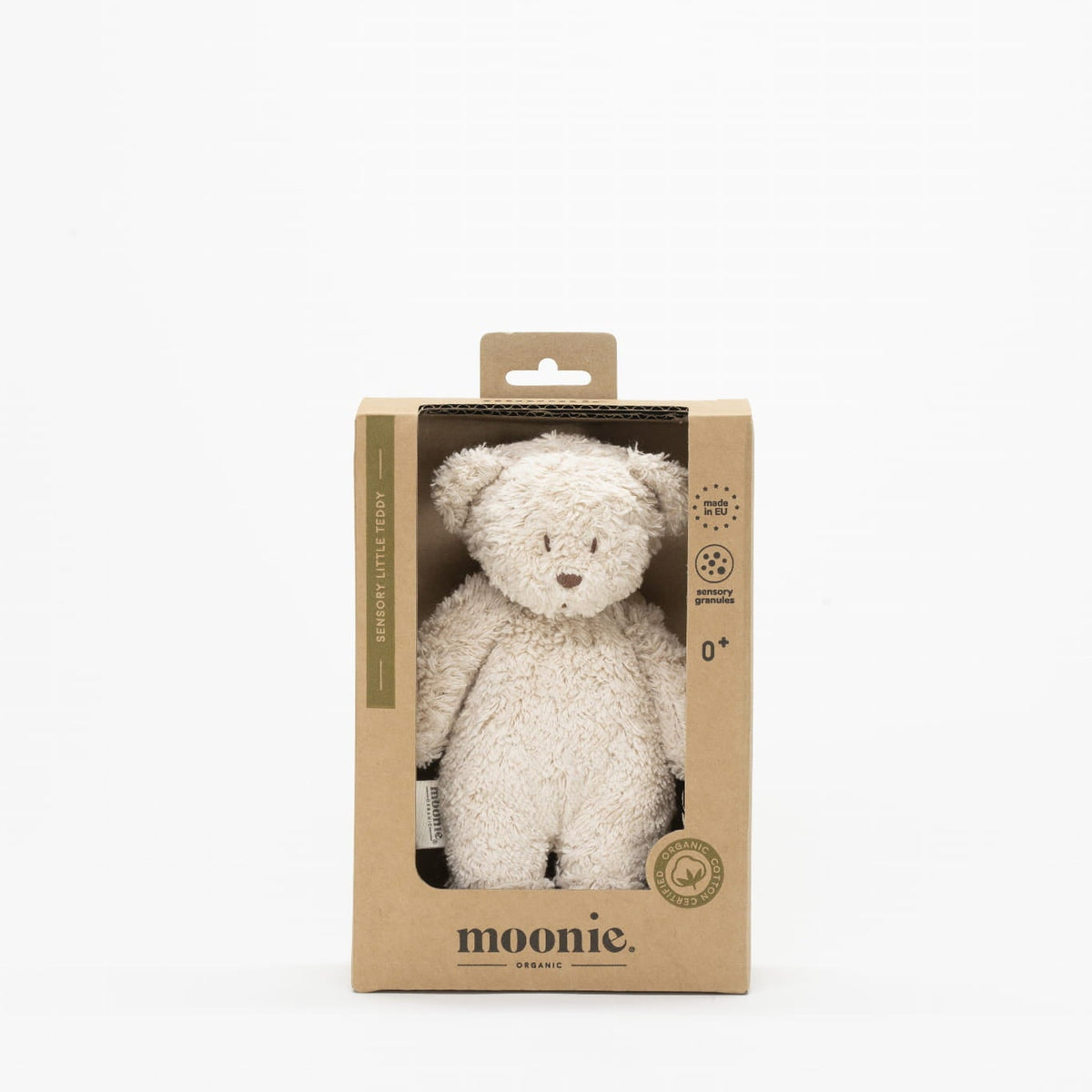 MOONIE Organic Sensory Little Teddy - Sand Boxed
