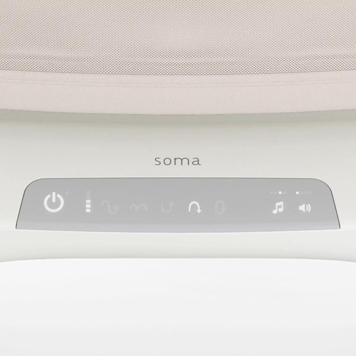 UPPAbaby Soma Smart Bassinet - Touch Screen Detail