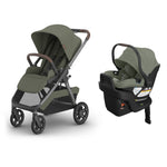 UPPAbaby Kona + Aria V2 Travel System Bundle - Evelyn
