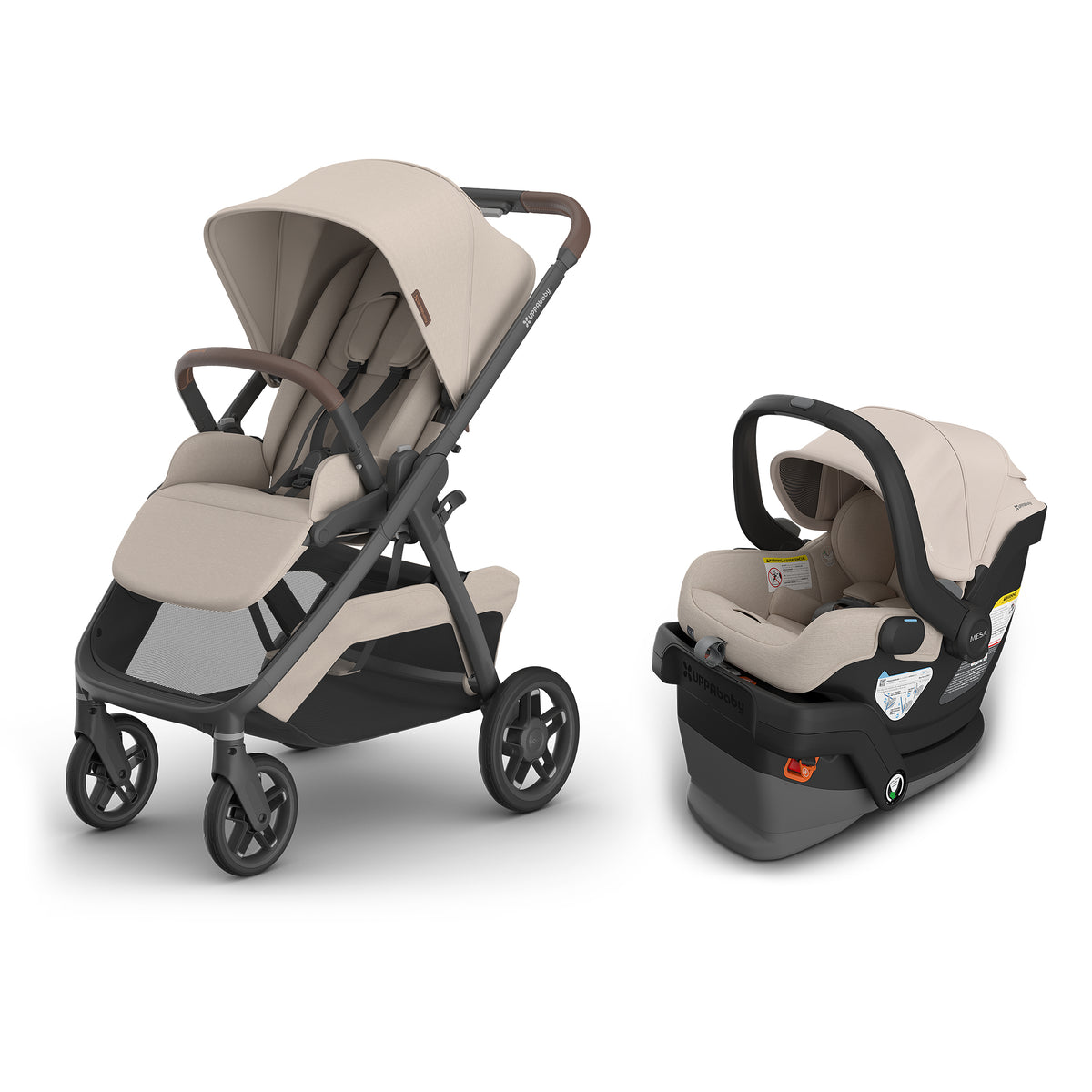 UPPAbaby Kona + Mesa V3 Travel System Bundle - Ada
