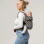 Mabē Monarch Carrier - Ebony Check Lifestyle 6