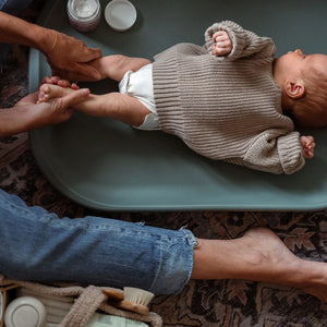 Townsend Avenue Contoured Foam Changing Pad - Thyme Lifestyle 1