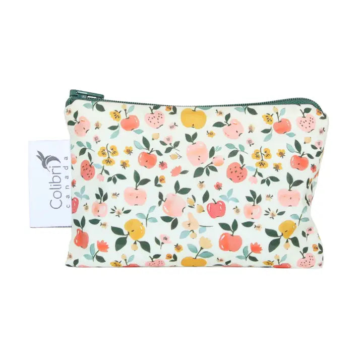 Apples - Colibri Canada Reusable Snack Bag - Small