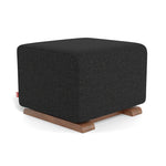Black / Walnut  - Monte Design Grano/Matera Ottoman - Performance