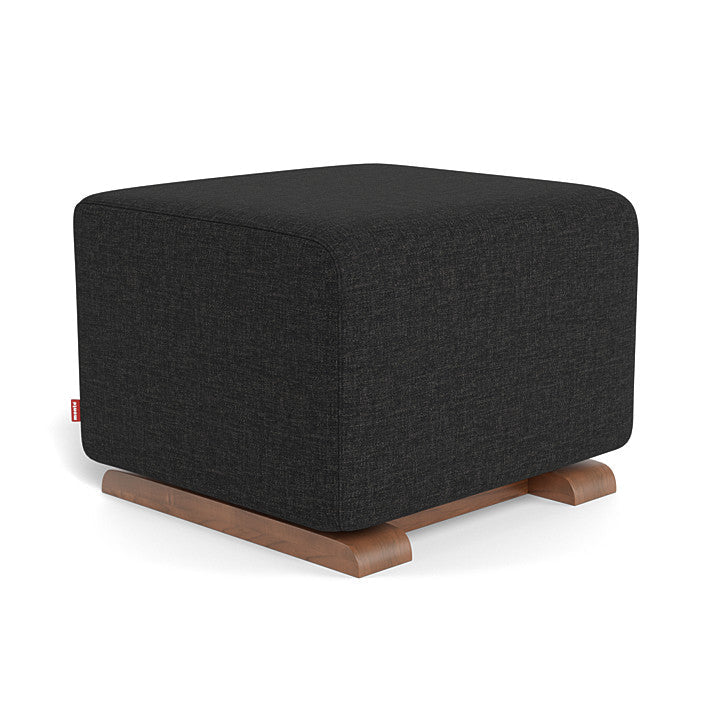 Black / Walnut  - Monte Design Grano/Matera Ottoman - Performance