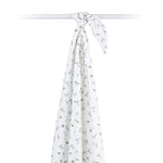 Lulujo Muslin Swaddle Blanket Bunnies -  Design